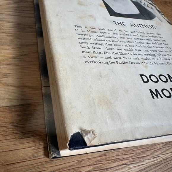 Doomsday Morning C.L. Moore 1957 Doubleday Science Fiction Book Club HC DJ - Picture 14 of 16